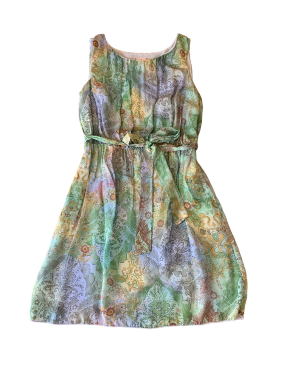 Lily NWT Dress Medium Green Blue